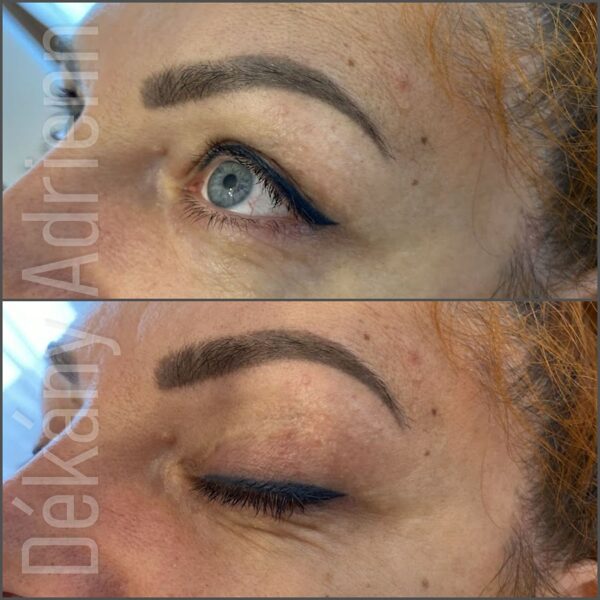 3 éve készült szemhéj és szemöldök tetoválások