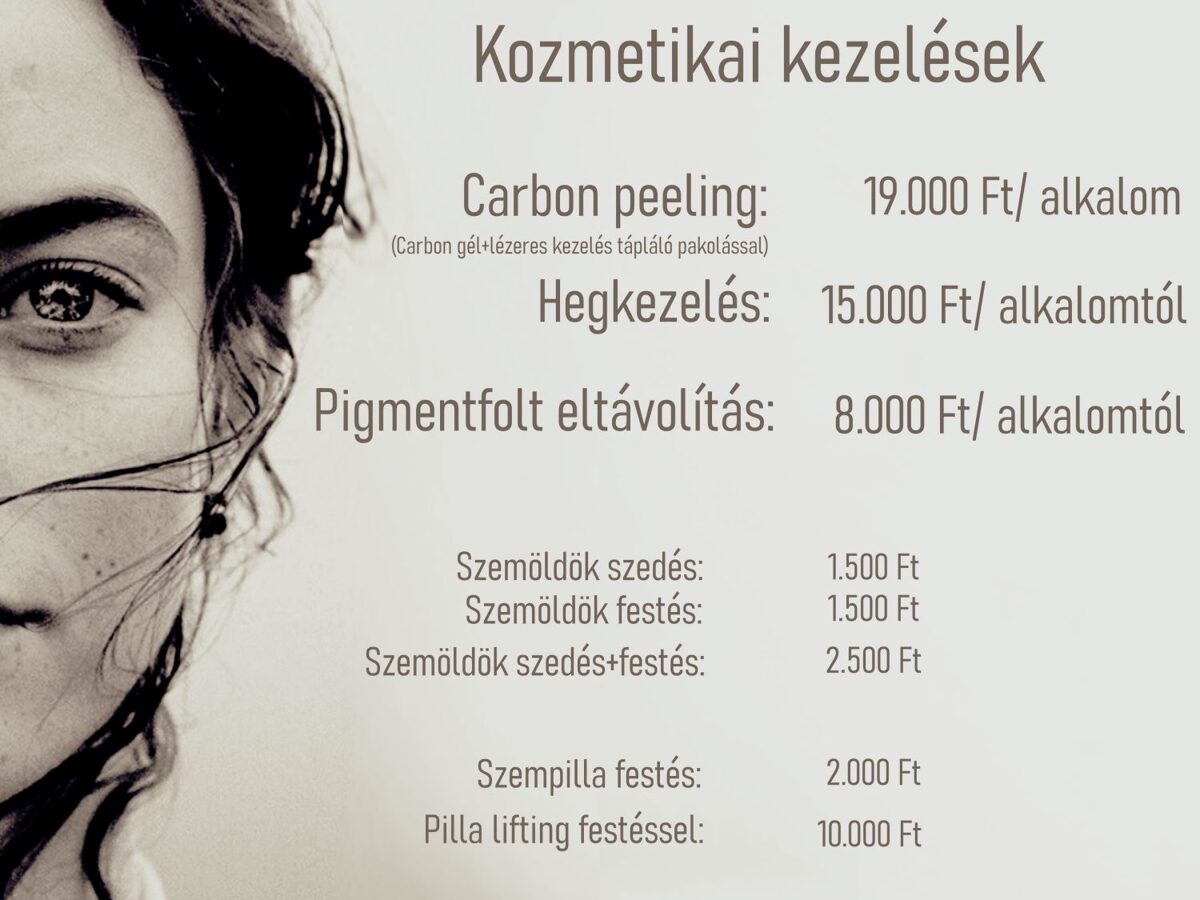 Kecskemét Dékány Adrienn hegkezelés árlista